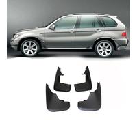 Fen&der - Guardabarros a medida para BMW X5 E53 E70 F15 G05 1999-2022, protección para guardabarros de neumáticos de automóvil, sin perforaciones, sin cinta (normal/A/1999-2006)