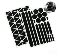 Fenamor Juego de pegatinas reflectantes para bicicleta, juego de pegatinas para cochecito, casco, scooter, scooter, niños y motocicletas, pegatinas para la oscuridad - Reflectores infantiles