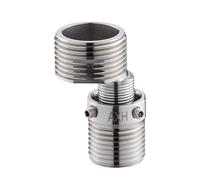 Fenayuu Adaptador Angular Ajustable Para Grifo De Ducha | Giratorio 360 Grados De Acero Inoxidable - Mezclador para Grifo de Ducha con Pie,Para Uso En Cocina, Hogar, Hotel, Baño, Reparación Y Ajuste