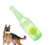 Fenayuu Botellas de juguete para perros, accesorios para masticar cachorros chirriantes, juguetes de inteligencia para perros, para padres de animales, entrenadores y amantes de los animales, para