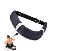 Fenayuu Cinturón de Natación - Soporte Flotante Ajustable Inflable | Chaquetas Y Chalecos De Natación para Playa, Río, Wakeboard, Supervivencia, Pesca, Muelle, Kayak, Snorkel, Mar Adentro