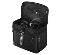 Fenayuu Estuche para Estación de Energía | Portacables Impermeable - Bolsa de Viaje Portátil con Asa y Correa para Senderismo Acampada Playa Picnic Autocaravana