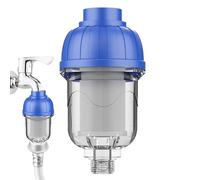 Fenayuu Filtro De Calentador De Agua Caliente - De Prefiltro De Sedimentos,Purificación de Agua para Grifo y Fregadero - Para Calentador, Hogar, Jardín, Autocaravana, Cocina, Baño, Ducha, Lavandería