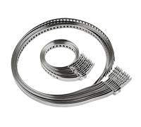 Fenayuu Herramienta para Abrazaderas de Fuelle de Eje | 20 Piezas de Uso Universal para Aplicaciones Exigentes | Kit de Reparación de Abrazaderas para Fuelle de Junta Homocinética | Para Mantenimiento