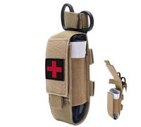 Fenayuu Kit torniquete | Portátil, resistente e impermeable | con tijeras de trauma y herramientas de supervivencia,Para uso en mochila y chaleco de senderismo, camping, trekking, viajes al aire libre