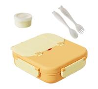 Fenayuu Lonchera Escolar para Niños - Contenedor De Alimentos Infantil 1000 ml,Contenedor de Almuerzo Impermeable | Para Escuela Infantil Acampada Viaje Picnic Oficina Ensalada Sándwich