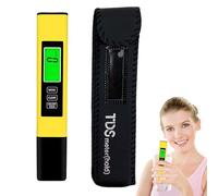 Fenayuu Probador Digital de Agua | Multifuncional Completo para Evaluación de Calidad del Agua,Suministros para Piscina, Agua Dulce, Hogar, Agricultura Hidropónica y Acuarios