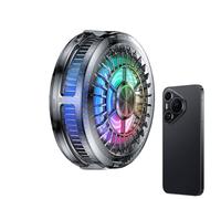 Fenayuu Ventilador del radiador del teléfono Celular, Enfriador de teléfonos celulares magnéticos | Enfriador de teléfono portátil con succión magnética - Diseño de hoyo Completo Ventilador de