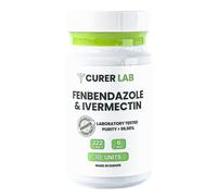 Fenbendazol 222 mg con Ivermectina 6 mg | >99,90 % pureza | Analizado en laboratorio | 30 unidades