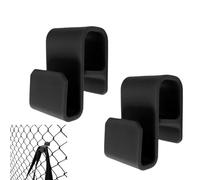 Fence Hook - 2 X On Tennis Backpack Bag Clip, Portable Storage Hook, Lightweight Organizer | Multi Purpose Holder For Purse Bottle Shopping Bags Pickleball Tote Easy Carry Accessory Organizers Cl