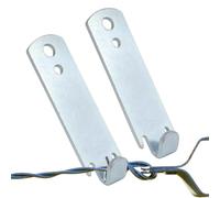 Fence Wire Tightener Tool, Wire Fencing Staple, 2X Sturdy Steel T Post Clips Wire Tightener, Ergonomic Multifunctional Wire Twisting Tool, Rustproof Fence Tool For Forestry, Pasture