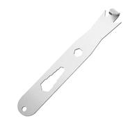 Fence Wire Twister - 15.2cm Stainless Steel | Multi-Functional T Post Clips Tightener, Cable Fixer And Twisting Tool For Ranching Construction Forestry High Strength Fencing Aid