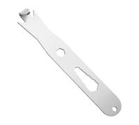 Fence Wire Twister, Cable Fixing Tensioner, Stainless Steel Material, Easy Installation, Multifunctional Wire Twisting Fencing Tool with Hexagonal Holes for Barbed High-Strength Mesh, 15.2x2.3cm