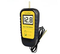 FenceMate Comprobador digital de vallas y batería/batería para comprobar la tensión de la valla eléctrica de 0,5 - 15 kV y voltaje de la batería 2,5-40 V, dispositivo de prueba de valla eléctrica para