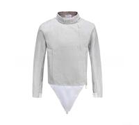 Fencing Lame Jacket 350N Chaleco conductor para lámina eléctrica y entrenamiento, equipos de puntuación de competencia para jóvenes y adultos Fencers (60#)