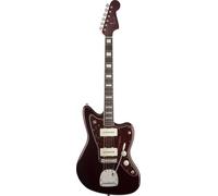 Fender 0140070793 Troy Van Leeuwen Jazzmaster Bound Diapasón de palisandro Oxblood Guitarra eléctrica