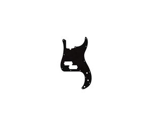 Fender 099-1352-000 Protector de altavoz de precisión de montaje de 3 capas, negro, 13 orificios (con muesca de vástago de arranque), 099-1352-000