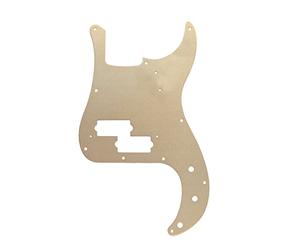 Fender 099 - 2020 - 000 de 10 Hole Mount 1 capas de oro anodizado '57 Precision Bass Pickguard