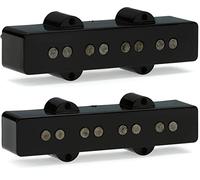 Fender 099-2243-000 Vintage Conjunto de recogida '74 Jazz Bass puro, Negro (2)