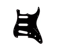 Fender 11 hole Modern 1-Ply SSS Pickguard Black