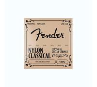 Fender .028 - .043 130 Nylon Ball End Medium Folk Guitar Strings