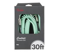 Fender 30' Cables para instrumento serie Contour, Seafoam Green