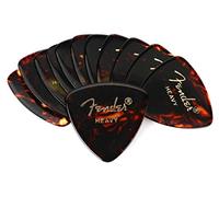 Fender 346 Triangle Celluloid Picks (12-Pack) - Shell heavy