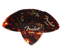 Fender 346 Triangle Celluloid Picks (12-Pack) - Shell thin