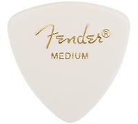 Fender 346 Triangle Celluloid Picks (12-Pack) - White medium