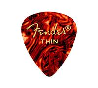 Fender 351 Classic Celluloid Picks (12-Pack) - Shell thin