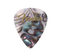 Fender 351 Premium Celluloid Picks (12-Pack) - Abalone thin