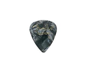 Fender 351 Premium Celluloid Picks (12-Pack) - Black Moto medium