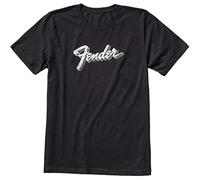 Fender© 3D Logo Camiseta negra XXL