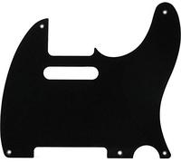 Fender '50s Era Tele Pickguard, 5 Hole Vintage Style Mount - Black (Bakelite)