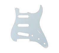 Fender '57 Strat® (8 Hole) Pickguard S/S/S - 1-ply, white