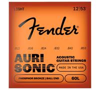 Fender 60L Phosphor Bronze Acoustic Strings 12-53