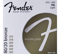 Fender 80/20 Bronce Guitarra Acústica Strings12-52