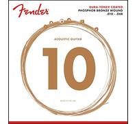 Fender 860XL Phosphor Bronze Dura Tone® Coated 10-48