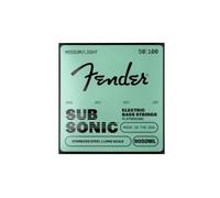 Fender 9050ML Cuerdas Flatwound para Bajo Eléctrico, Med Light 50-100 | Cuerdas de bajo planas de acero inoxidable, tono suave, tacto agradable, mínimo ruido de dedos, listas para jazz