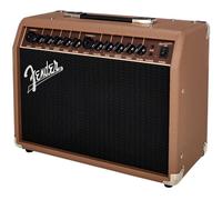 Fender Acoustasonic 40, Combo Amplificador 40 W para Guitarras Electroacústicas y Micrófonos, Marrón/Negro
