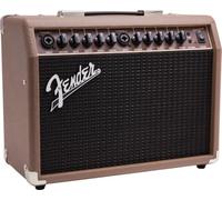 Fender Acoustasonic 40, Combo Amplificador 40 W para Guitarras Electroacústicas y Micrófonos, Marrón/Negro
