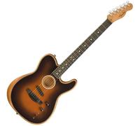 Fender American Acoustasonic Telecaster Sunburst Guitarra electro-acústica