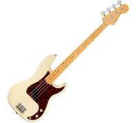 Fender American Professional II Precision Bass MN Olympic White Electric Bass Guitar with Case