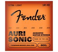Fender AuriSonic 60XL Acoustic Guitar Strings Phosphor Bronze Gauges .010-.048
