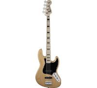 Fender Bajo eléctrico Squier Vintage Modified Jazz, 4 cuerdas, negro, color madera, tamaño completo, aliso, cuerdas de acero de aleación, bajo eléctrico, bajo, bajo eléctrico