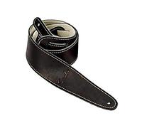 Fender Ball Glove - Correa de cuero para guitarra, accesorios para guitarra, 2.5 pulgadas, color negro