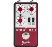 Fender Bassman Driver Pedal de Efectos Overdrive Vintage | Tono clásico tipo amplificador, overdrive vintage, guitarra eléctrica y bajo, respuesta dinámica, controles intuitivos