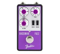 Fender Bassman Fuzz Pedal de Efectos para Bajo Eléctrico True Bypass | Doble sonido fuzz, tono vintage o moderno, true bypass, pedal para bajo, estudio o escenario, fuzz con graves potentes.