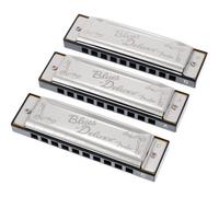 Fender Blues Deluxe 3 Pack Armónica diatónica