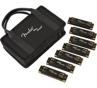 Fender Blues Deville Harmonica Pack of 7 with Case Armónica diatónica